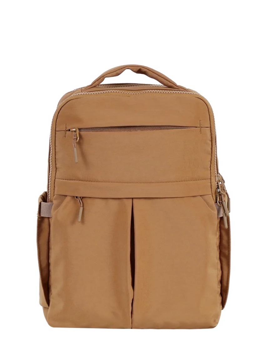Emmafy Mini Max Women's Tan Backpack - Everyday City Companion